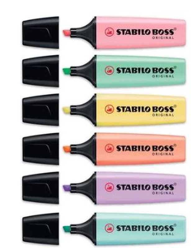 Stabilo ( 1 set isi 6 warna )