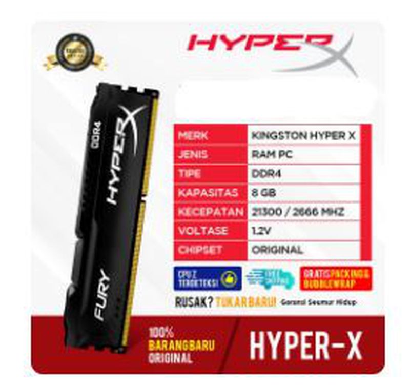 8 GB Memory Technology : DDR4 LDRAM Memory