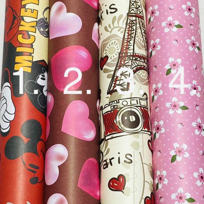 KERTAS KADO JUMBO KARAKTER