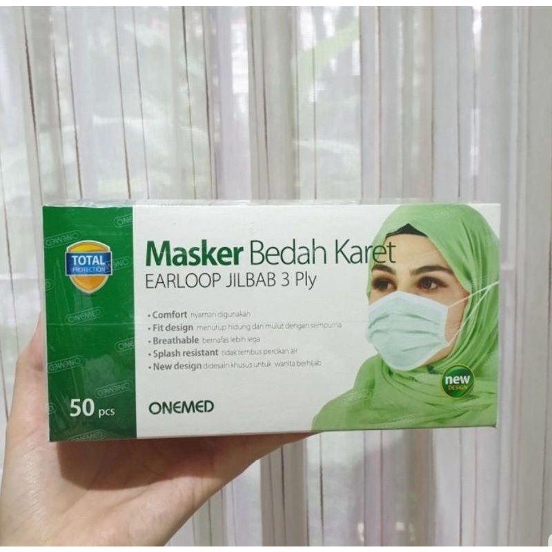 Masker Earloop Jilbab