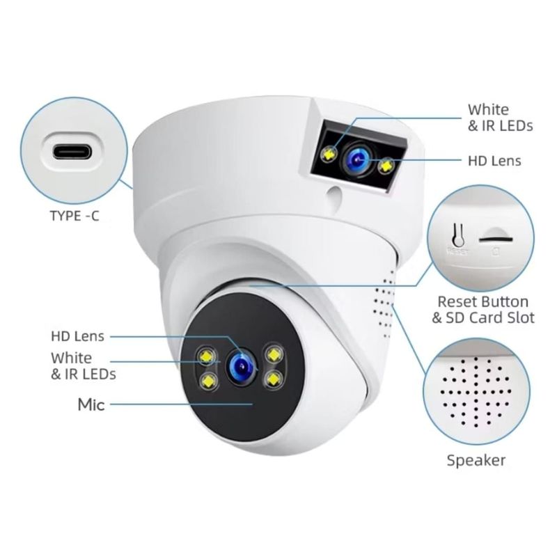Smart Camera CCTV Indoor V380 Q1