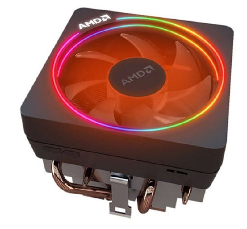 AMD Wraith Prism LED RGB Cooler Fan Ryzen AM4 FM2+ FM2 4-Pin Copper