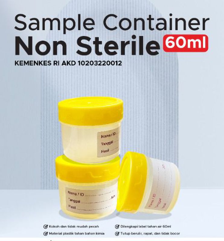 Sample Container Non Sterile