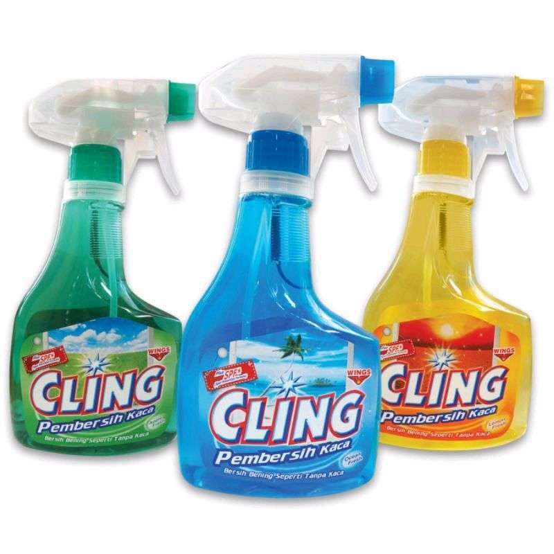 CLING PEMBERSIH KACA - Kuning