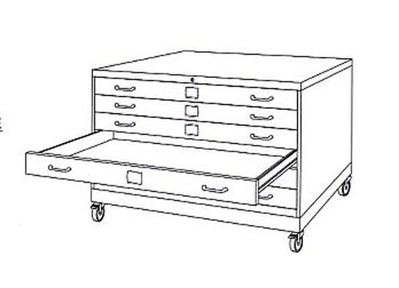 PLAN FILE TYPE PF-360 UK. 850 (H) x 1300 (W) x 990 (D)