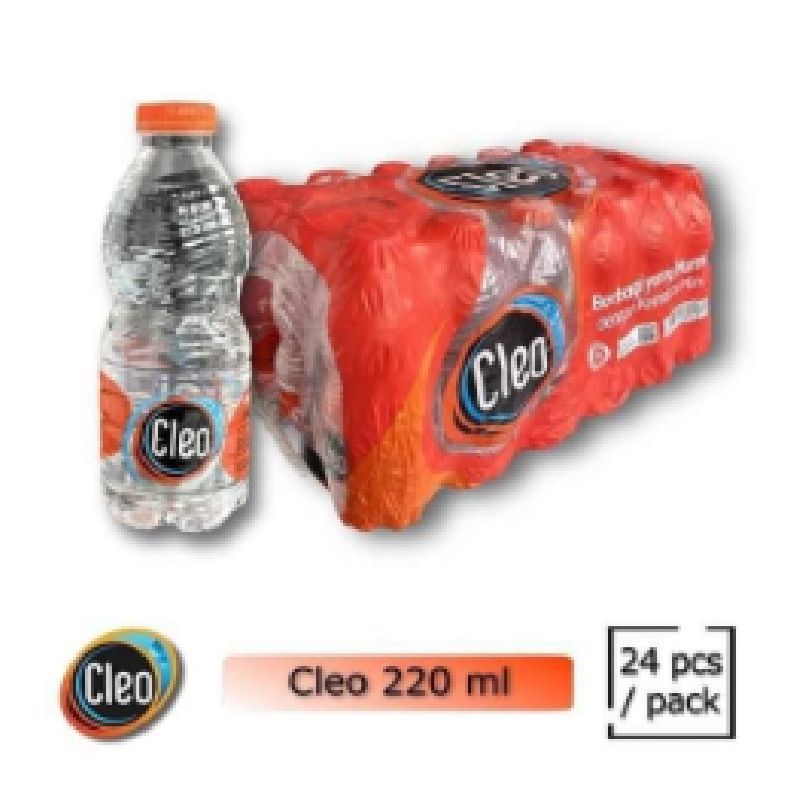 Cleo botol kecil 1 pak