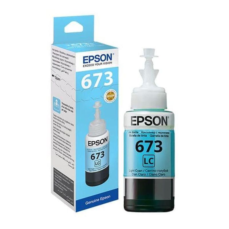 Tinta Epson 673 - LC/Light Cyan