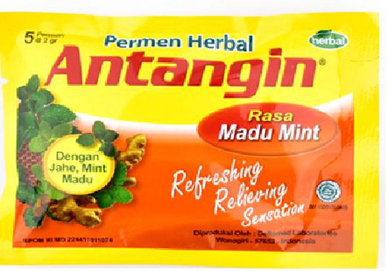 Antangin Permen Honey Mint Isi 5 @ 2gr
