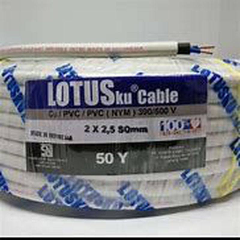 KABEL LISTRIK 2 X 2,5