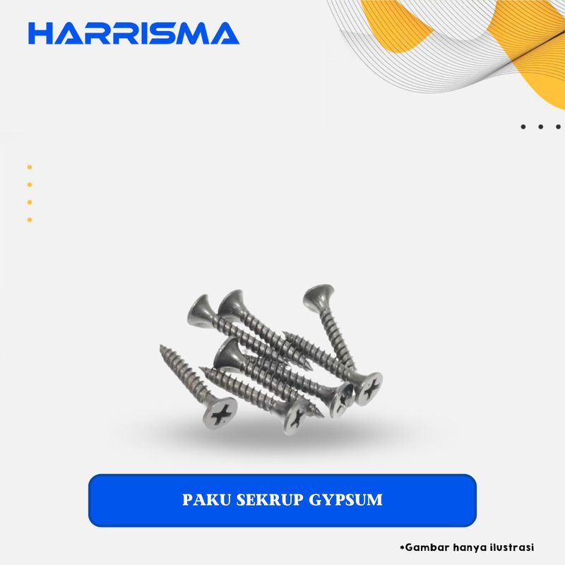 Paku Sekrup Gypsum