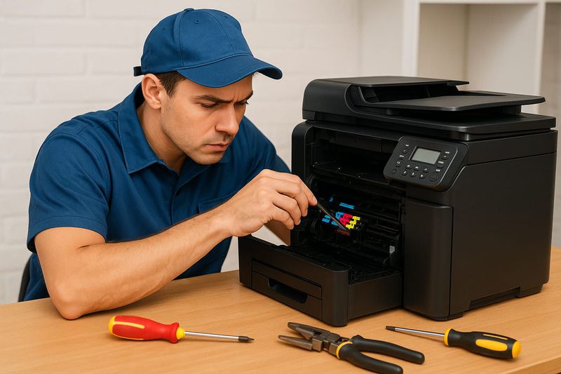 Service atau pearawatan printer ringan