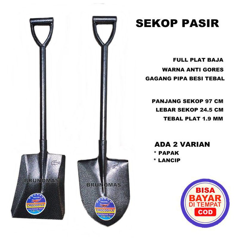 Sekop Gagang Besi