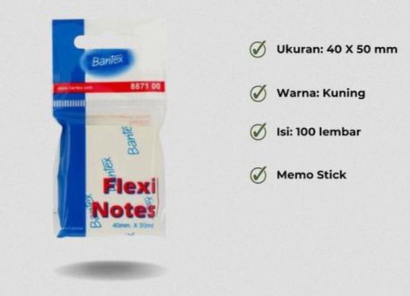 BANTEX FLEXI NOTES 40X50 (653)
