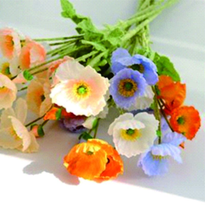 Bunga poppy sintetik