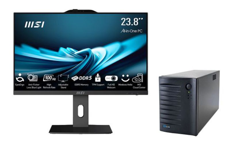 MSI PRO AP242 AIO APID-09 + UPS 1200VA CE1200