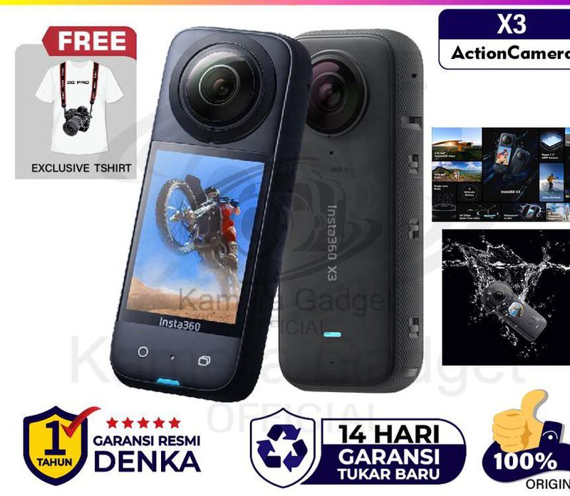 Insta360 X3 Action Cam 360