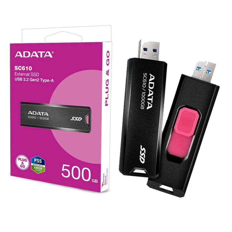 External Ssd Adata 500 Gb Ssd Ssd Adata 500 Gb SSD External ADATA