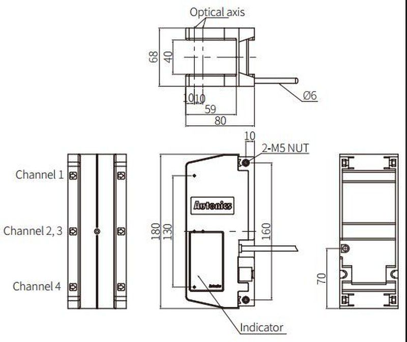 Landing Sensor BUM4-40D-W-4M