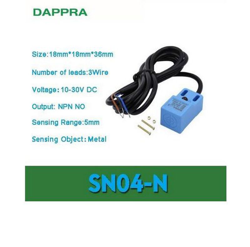 Metal Proximity Sensor Detector Deteksi SN04-N Inductive Switch PC65