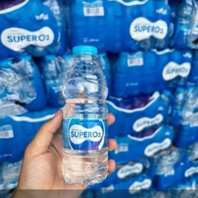 Air Mineral Super O2 Botol 200ml isi 24 Botol (24 Botol x 200ml)