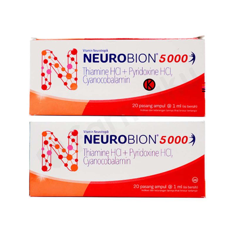 Neurobion 5000 Injeksi (perpang ampul ) 5 mg