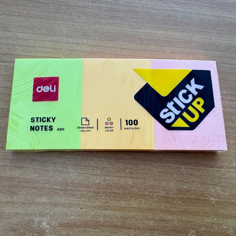 Deli Stick Up Sticky Notes A01103
