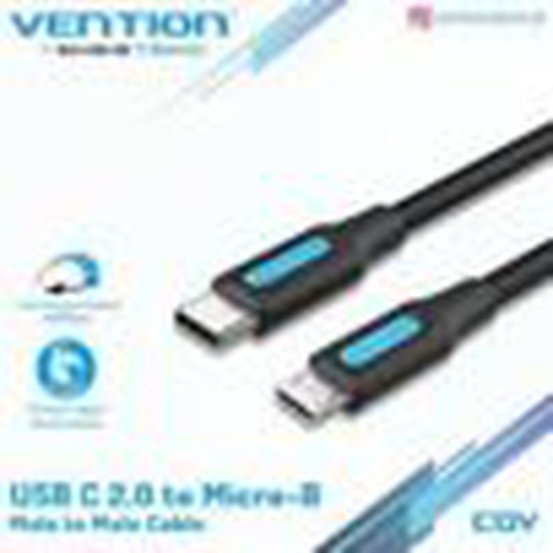 VENTION COV Kabel USB Type C To Micro B Data Male to Male Android Char