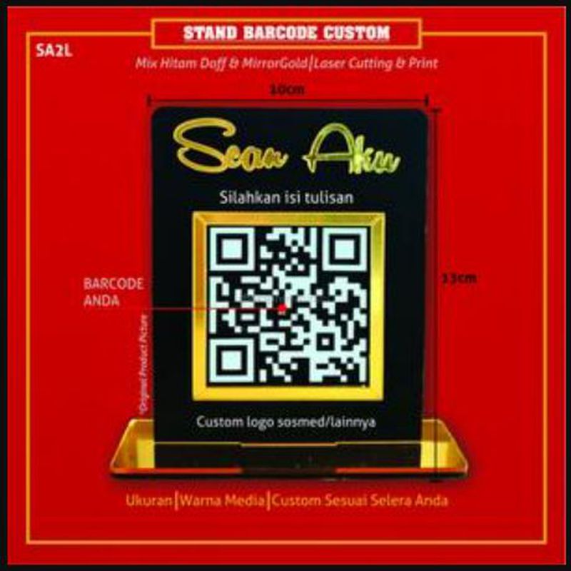 Cetak Custom Barcode
