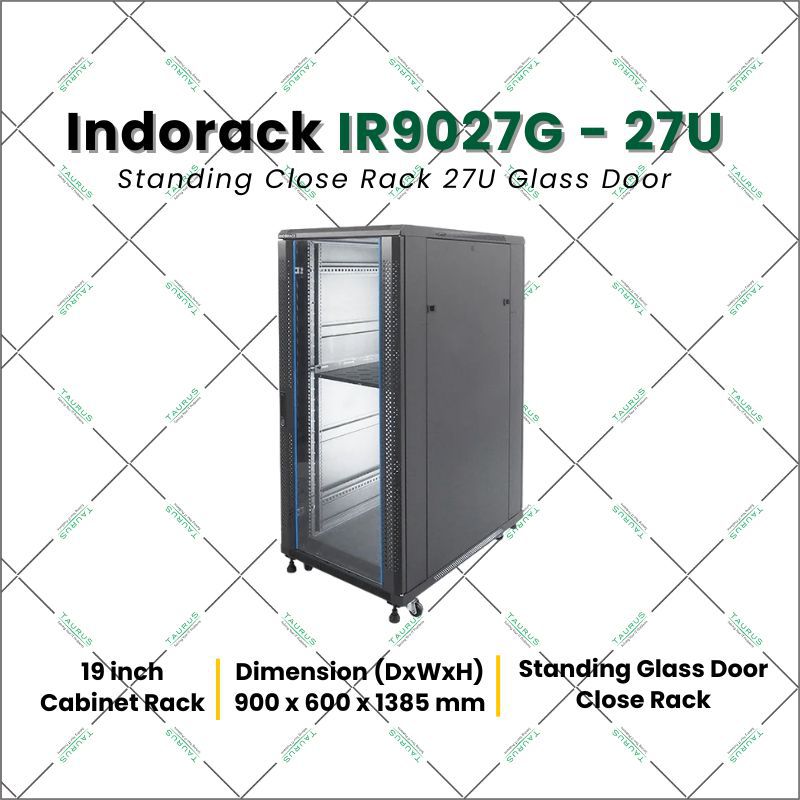 Indorack IR9027G / IR9027P /IR9027D Standing Close Rack 27U
