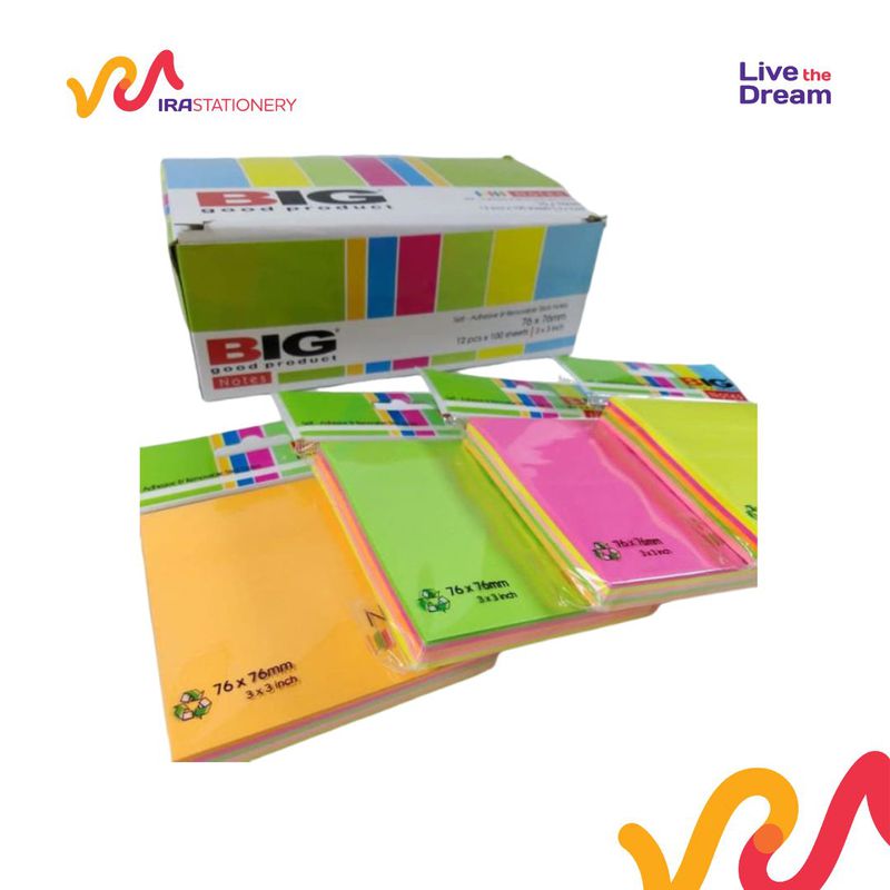BIG STICKY NOTE 76X76 TUMP
