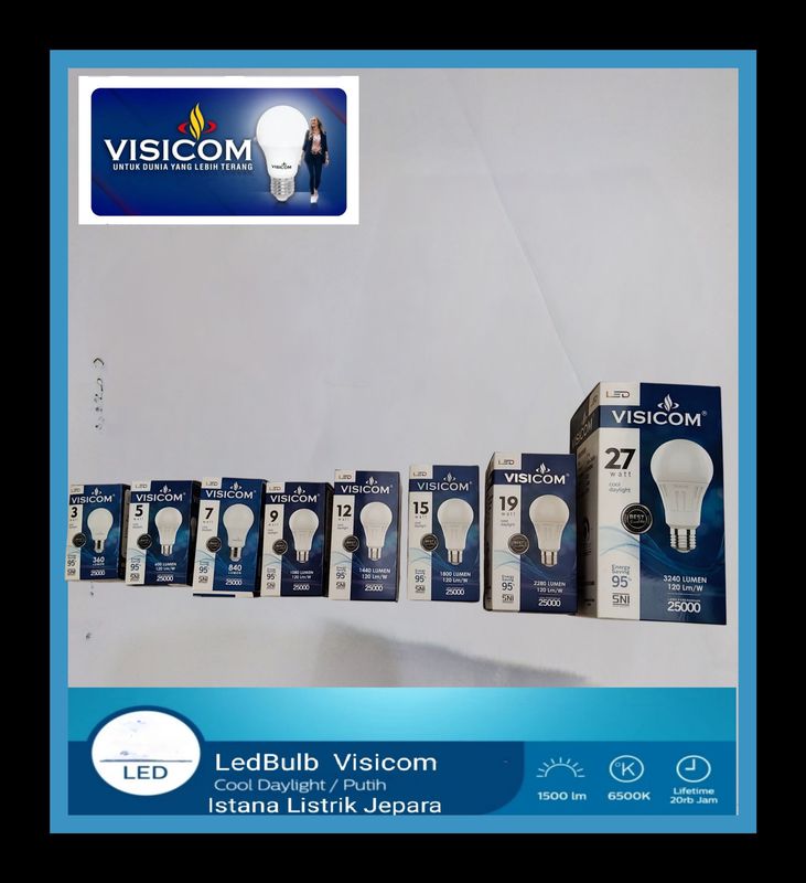 Lampu LedBulb VISICOM - 3w