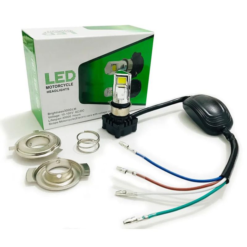 lampu depan motor led