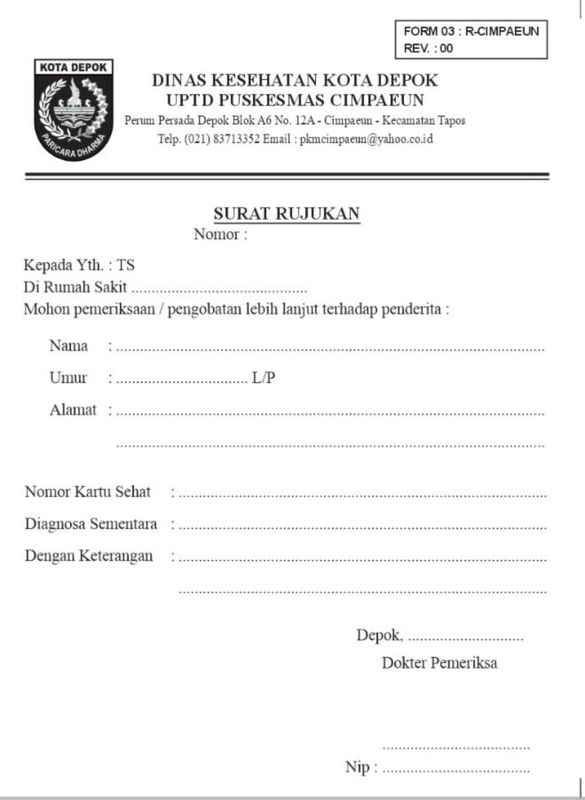 Surat Rujukan