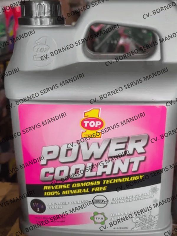 AIR RADIATOR / POWER COOLANT UKURAN 4 LITER - MEREK TOP 1