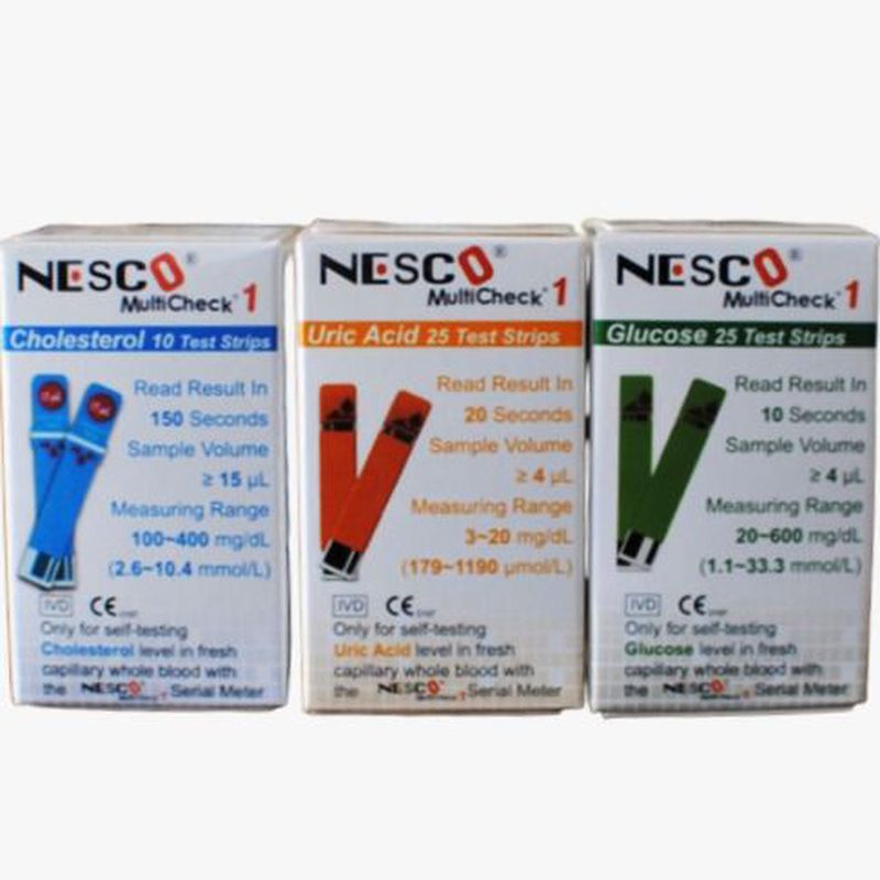 MULTICHECK STRIP - Nesco Glucose