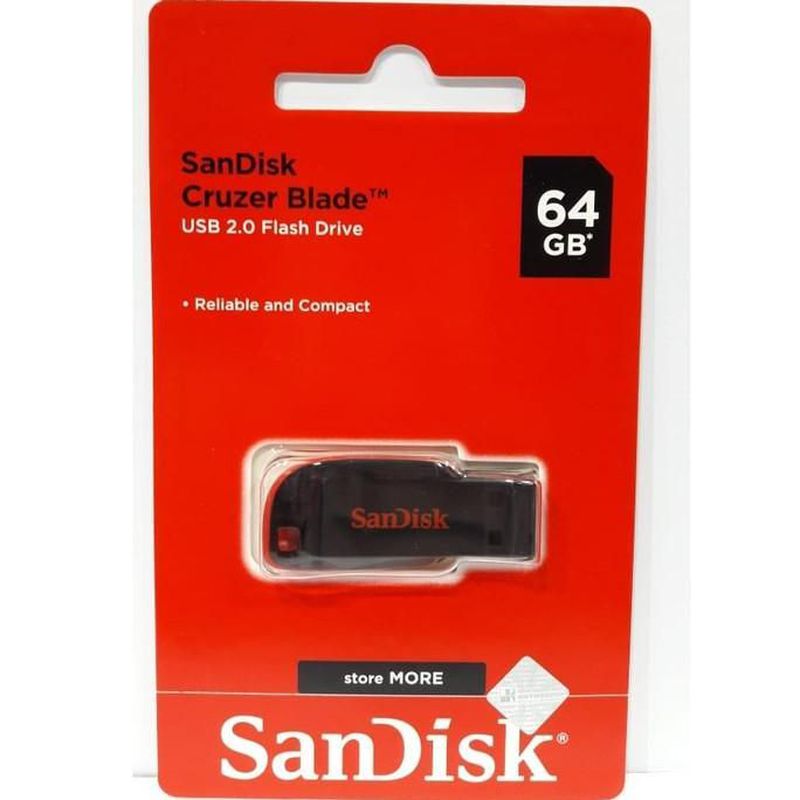 Flashdisk Sandisk 64GB Cruzer Blade