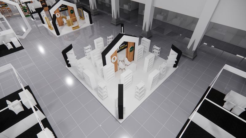 Booth Main Partition