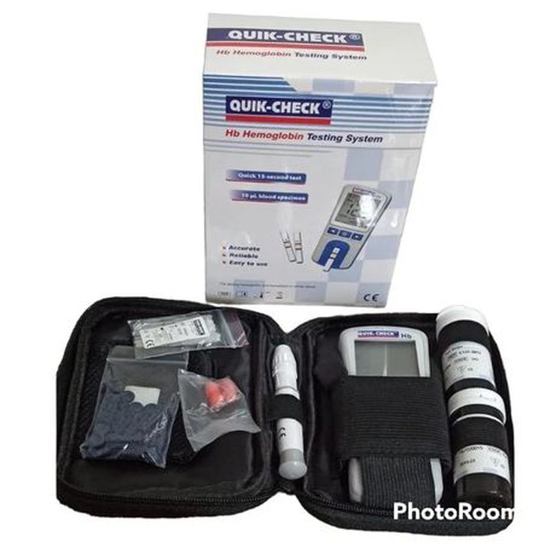 ALAT TEST HEMOGLOBIN QUICK CHEK