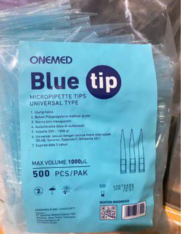 Blue tip