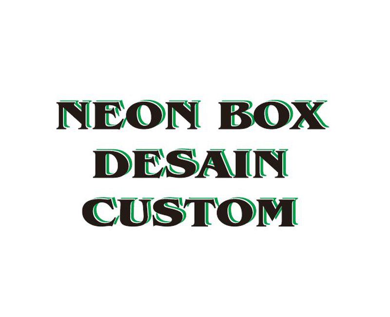 Neon Box 100x150