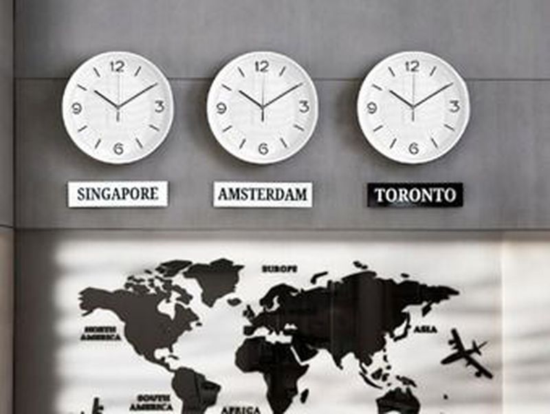 Custom World Time Zone Clock