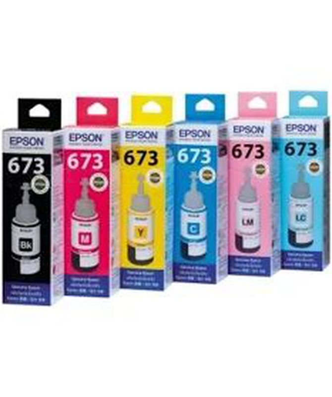 EPSON 673 black dan warna
