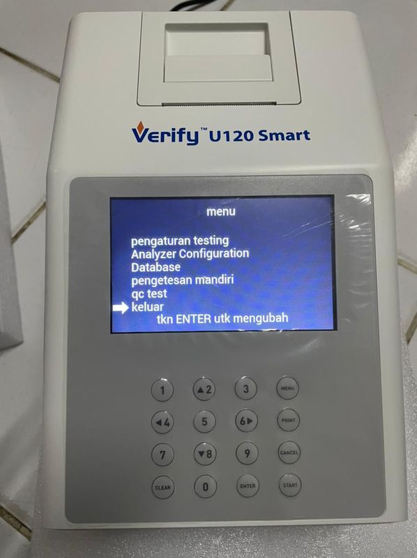 VERIFY Urinalysis Reader Machine U120 Smart | Alat verify U120 Smart