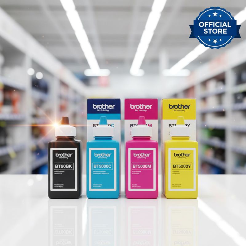 Tinta Brother Original 100% BTD60BK D60BK D60 Black Original 100% T310 ...
