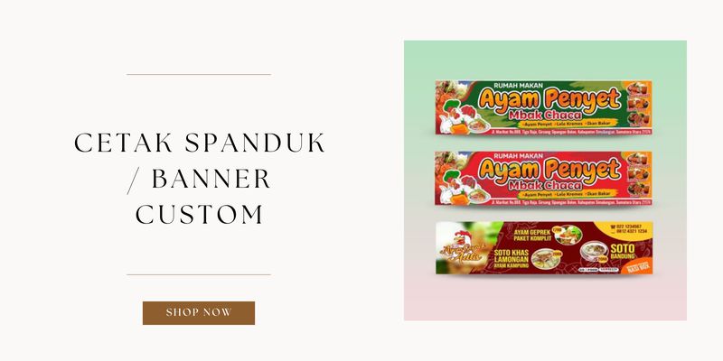 Custom Spanduk