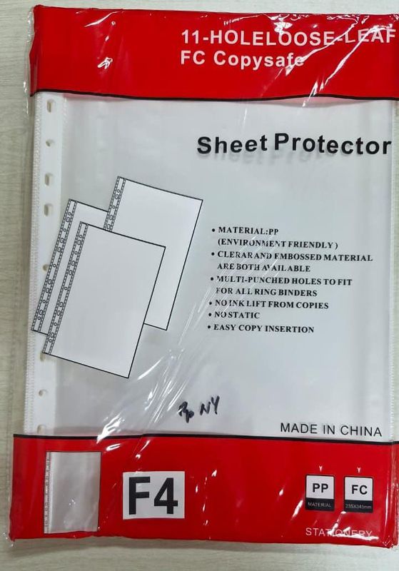 Sheet Protectpr F4