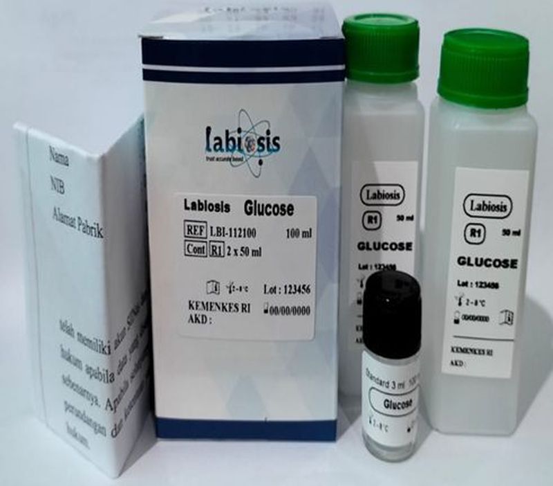 LABIOSIS GLUCOSE 5 x 50 ml