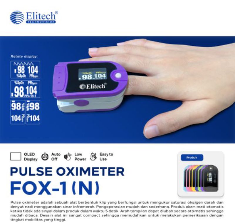 ELITECH PULSE OXIMETER FOX-1 (N)