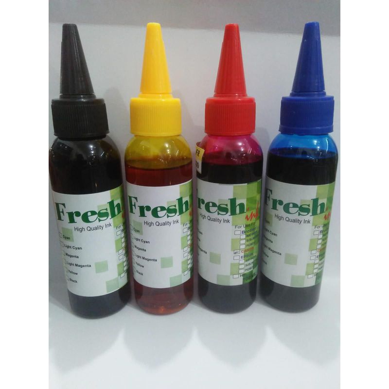 Tinta Printer merk Fresh - Yellow - 100ml