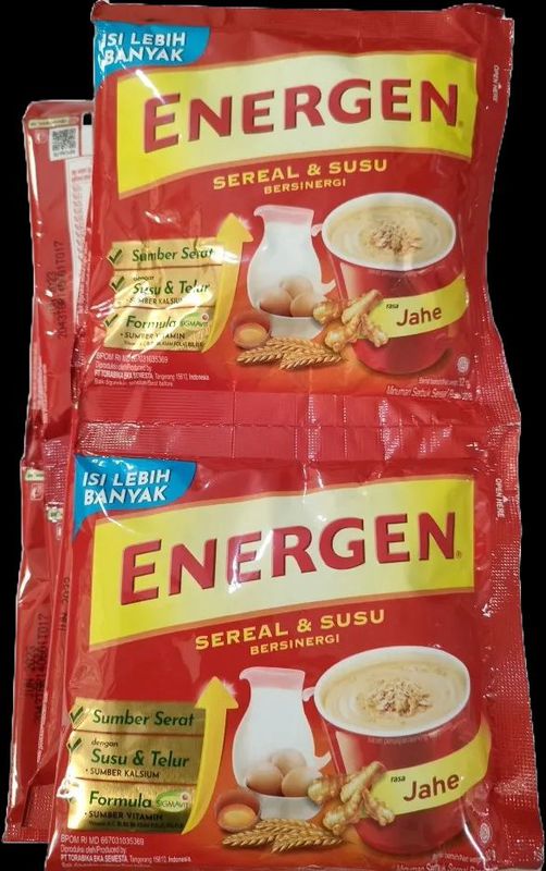 Energen Rasa JAHE 1 Renteng Isi 10 Sachet